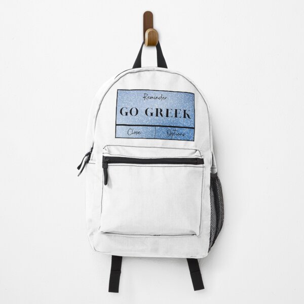 Greek Life Backpack