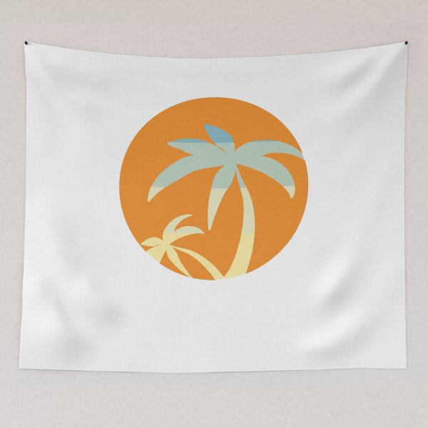Item preview, Sunset and Palm Trees designed and sold by Samsdesignshop.