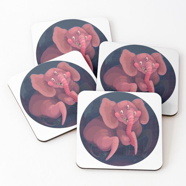 Artikelvorschau, Rosa Elefant entworfen und verkauft von kbbutcherart.