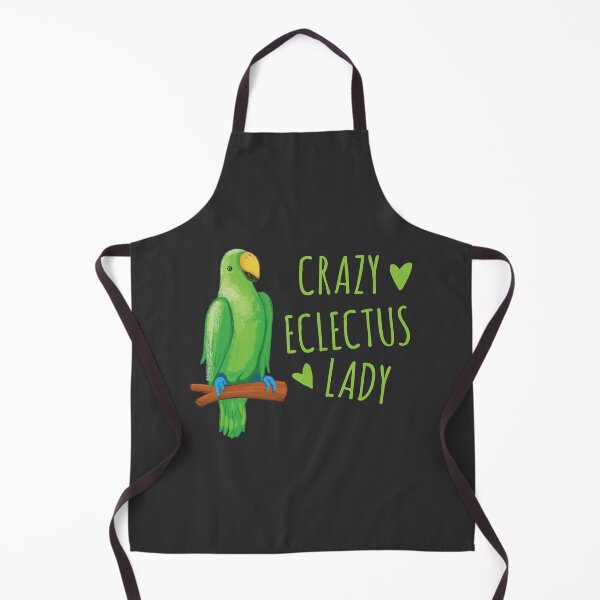 Item preview, Crazy Eclectus parrot lady designed and sold by jazzydevil.