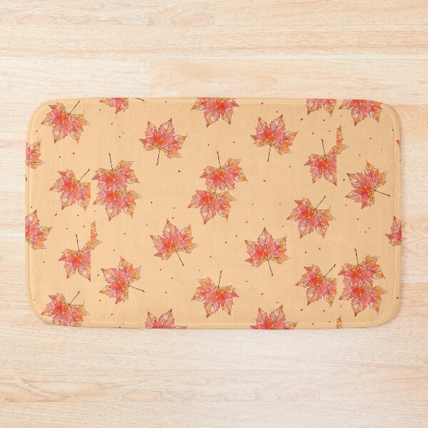 Item preview, Gorgeous Multicolour Maple Leaf Pattern By SunsetApple designed and sold by SunsetApple.