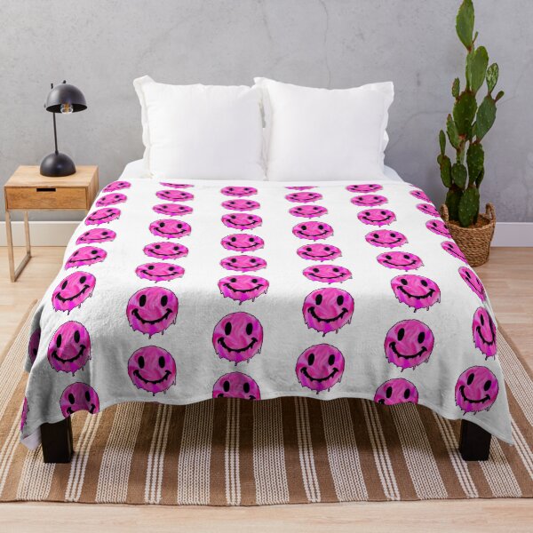 Item preview, Pink melting smiley face designed and sold by GeorginaG11.