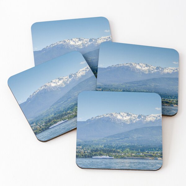 Item preview, Port Angeles Nested in the Olympic Mountains  designed and sold by PineAppleMacy.