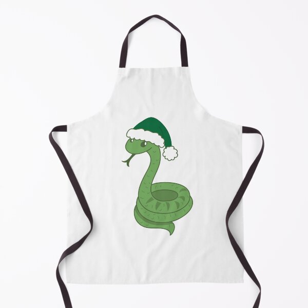 Item preview, Green Santa Snek Snake designed and sold by jazzydevil.