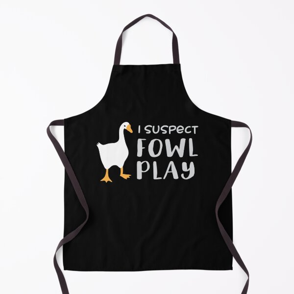 Item preview, I SUSPECT FOWL PLAY angry goose designed and sold by jazzydevil.