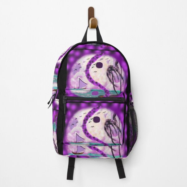Item preview, Purple yin yang beach designed and sold by Deanne-Bossell.