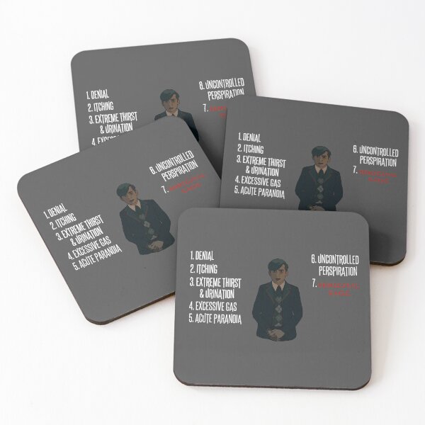Item preview, The Seven Stages Of Paradox Psychosis - The Umbrella Academy designed and sold by SedgeWren.