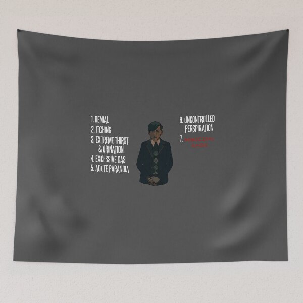 Item preview, The Seven Stages Of Paradox Psychosis - The Umbrella Academy designed and sold by SedgeWren.