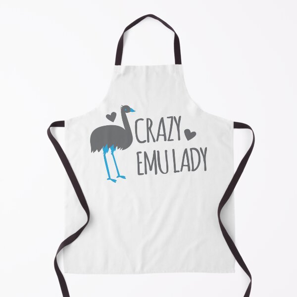 Item preview, Crazy EMU lady designed and sold by jazzydevil.