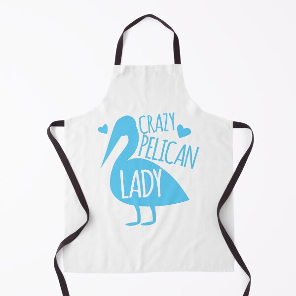 Item preview, Crazy pelican (bird) Lady designed and sold by jazzydevil.