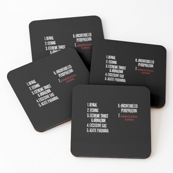 Item preview, The Seven Stages Of Paradox Psychosis - The Umbrella Academy designed and sold by SedgeWren.