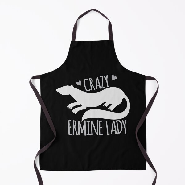 Item preview, Crazy Ermine Lady designed and sold by jazzydevil.