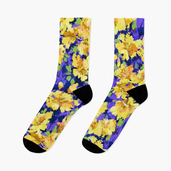 Item preview, Southern Azaleas | Yellow/Purple designed and sold by L Diane Johnson.