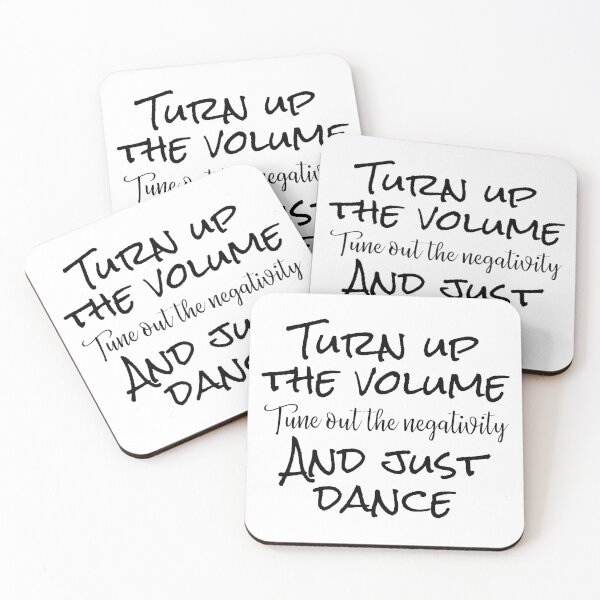 Item preview, Turn up the volume and just dance designed and sold by introvertcafe.
