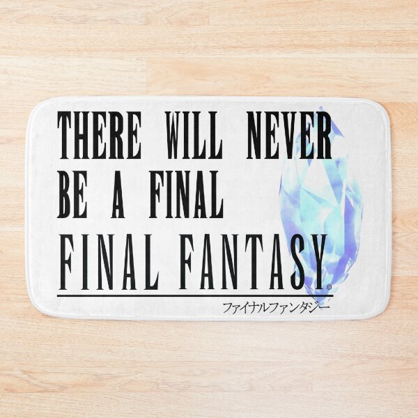 Item preview, There Will Never Be A Final Final Fantasy designed and sold by ninjazombie.