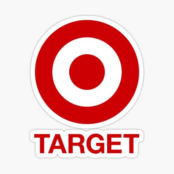 Target Store Stickers Redbubble - target store roblox training times