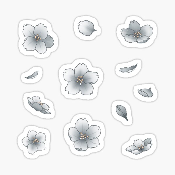 1 paquet de stickers muraux de fleurs fleurs de cerisier - Temu