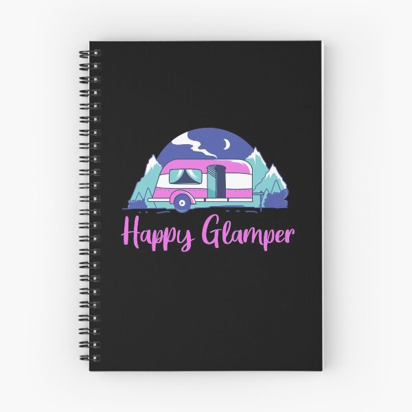 Item preview, Happy Glamper Funny Shirt Camping Happy Camper  designed and sold by LushCatDesign.