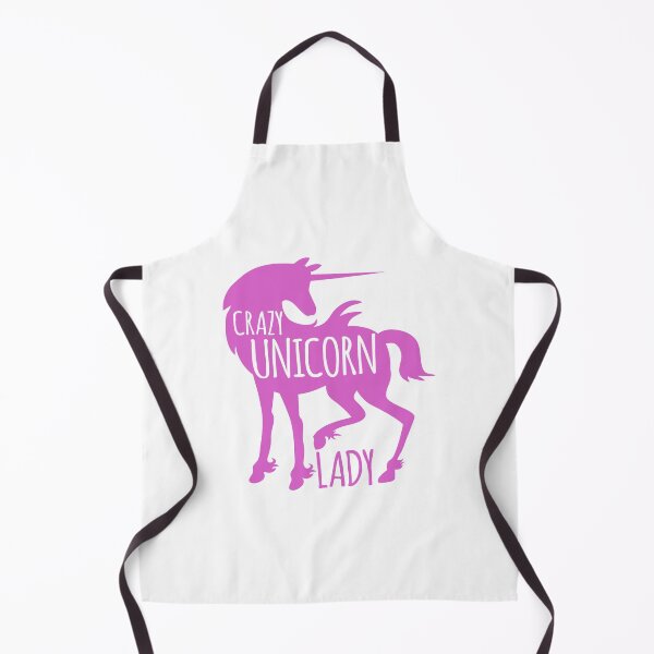 Item preview, Crazy Unicorn lady in purple designed and sold by jazzydevil.