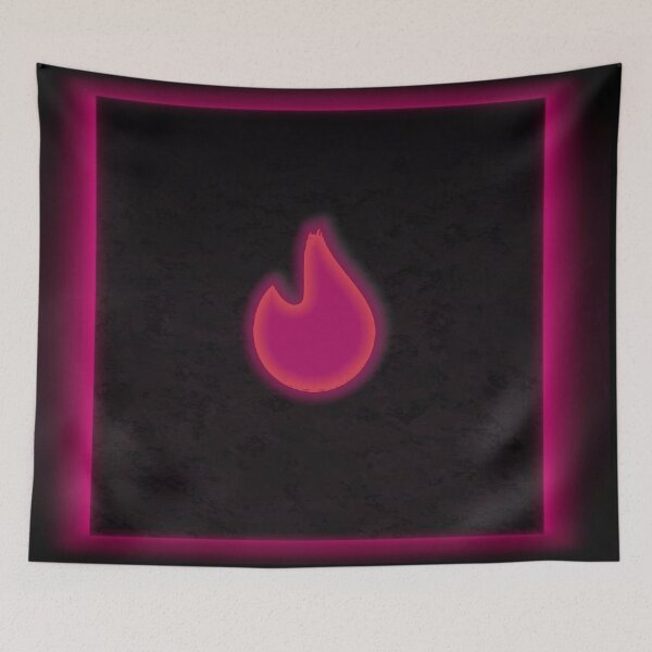 Item preview, fire neon red color hot designed and sold by MyLittleBrend.