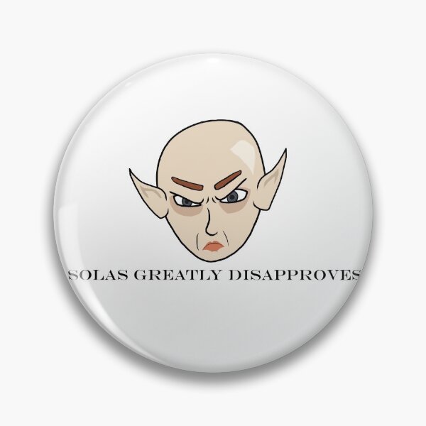 Item preview, Solas Greatly Disapproves designed and sold by anniemal96.