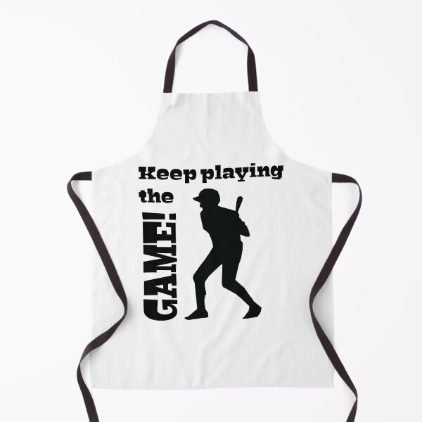 Item preview, Keep Playing The Game, Baseball Player Silhouette designed and sold by 4AllTimes.