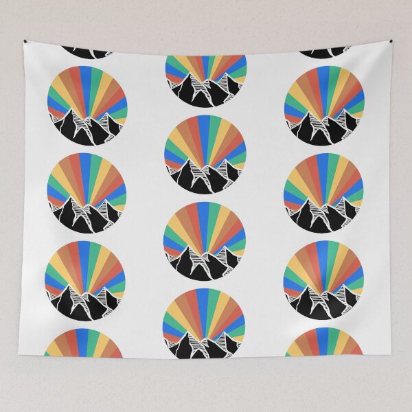 Item preview, Rainbow mountain view designed and sold by hannahg1025.