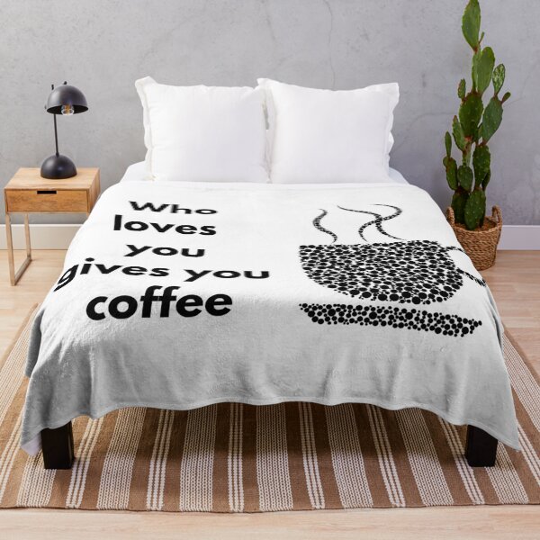Item preview, Coffee lovers caffeine cup love quote designed and sold by Adri Graterol.