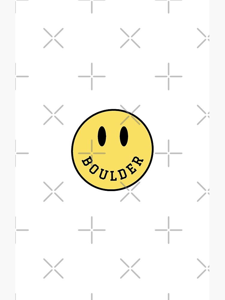 "CU BOULDER smiley face" Canvas Print for Sale by DesignsByKL Redbubble