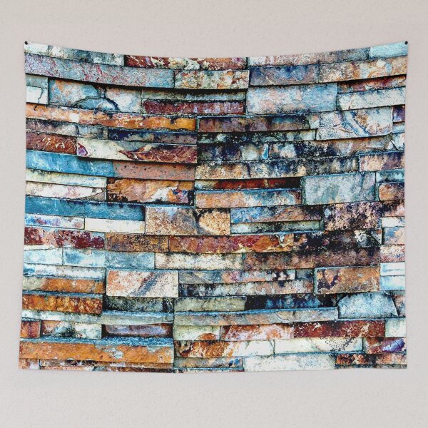 Item preview, Rustic Stone Wall Panel - Natural Stone Cladding designed and sold by Galathi Designs.