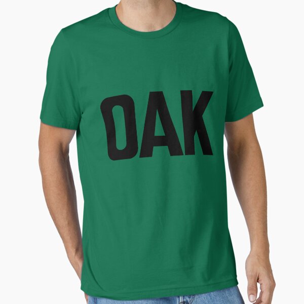 Item preview, OAK Oakland International Airport Black Ink designed and sold by FreshThreadShop.