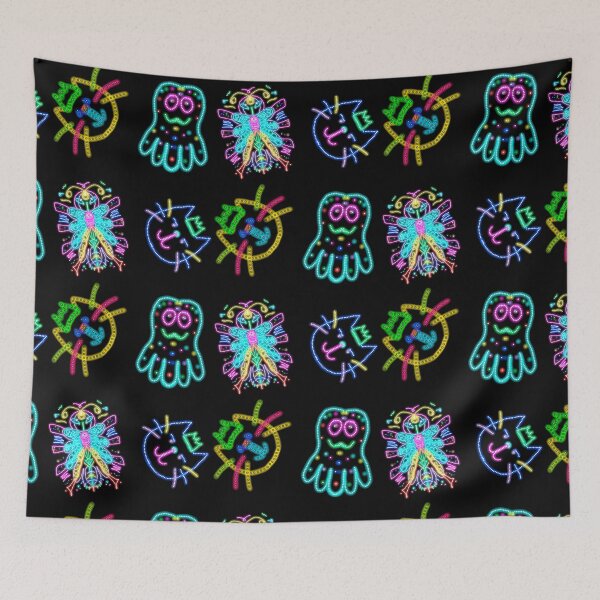 Item preview, Neon Characters Pack designed and sold by Maria  Gonzalez.