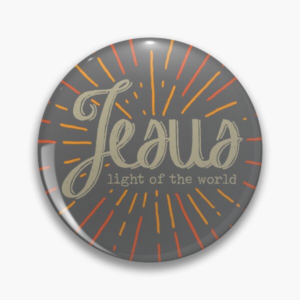 Item preview, Jesus - Light of the world - John 8:12 - Hand Drawn with Sun Rays designed and sold by BeYoonik.