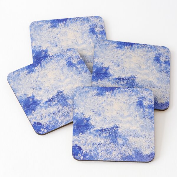 Item preview, Splash Of Blue acrylic painting by Tabitha Kremesec designed and sold by Tabitha Kremesec.