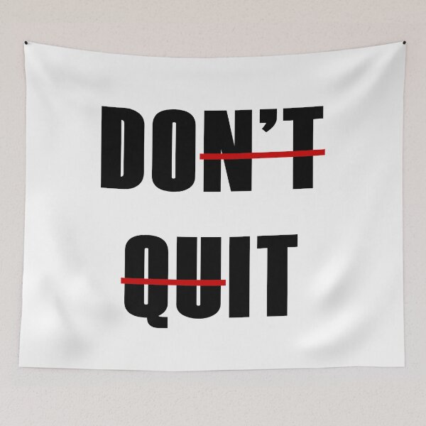 Item preview, Edición Don't Quit designed and sold by FoGow Store.