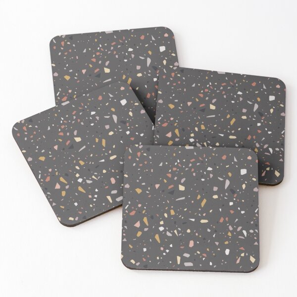 Item preview, Marble or Paper Confetti on Grey  designed and sold by fudgecream.