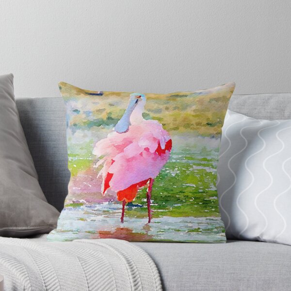Item preview, Roseate Spoonbill Watercolor designed and sold by Susan Rydberg.