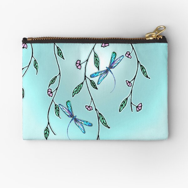Angel Dragonflies Zipper Pouch