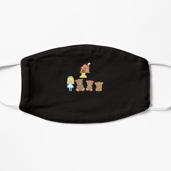 Goldilocks And The Three Bears Shirt Or Costume Flat Mask