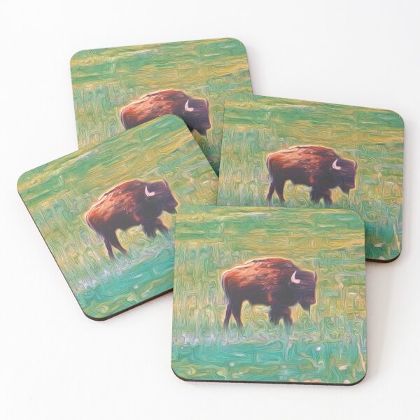 Item preview, Bison in field 1 designed and sold by LisaMPierce1990.