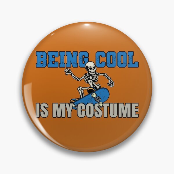Item preview, Skateboarding Skeleton | Being Cool Is My Costume designed and sold by Maria Garcia.