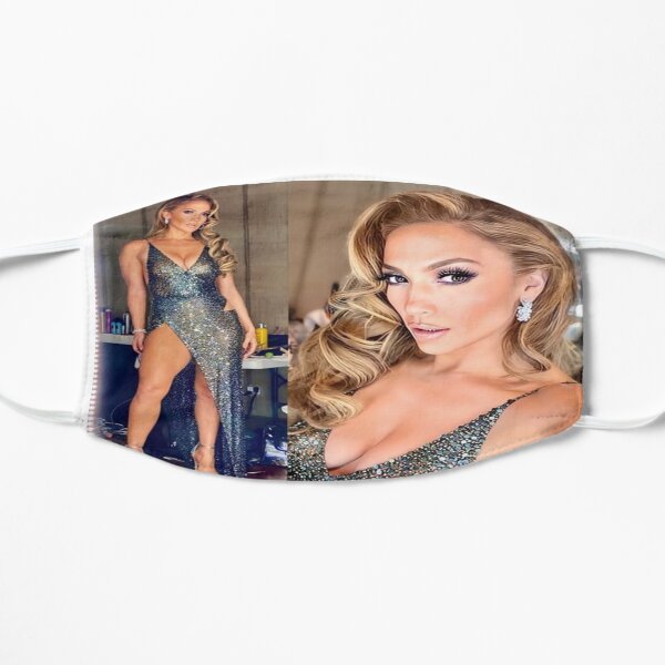 Jennifer Lopez T-Shirts Flache Maske