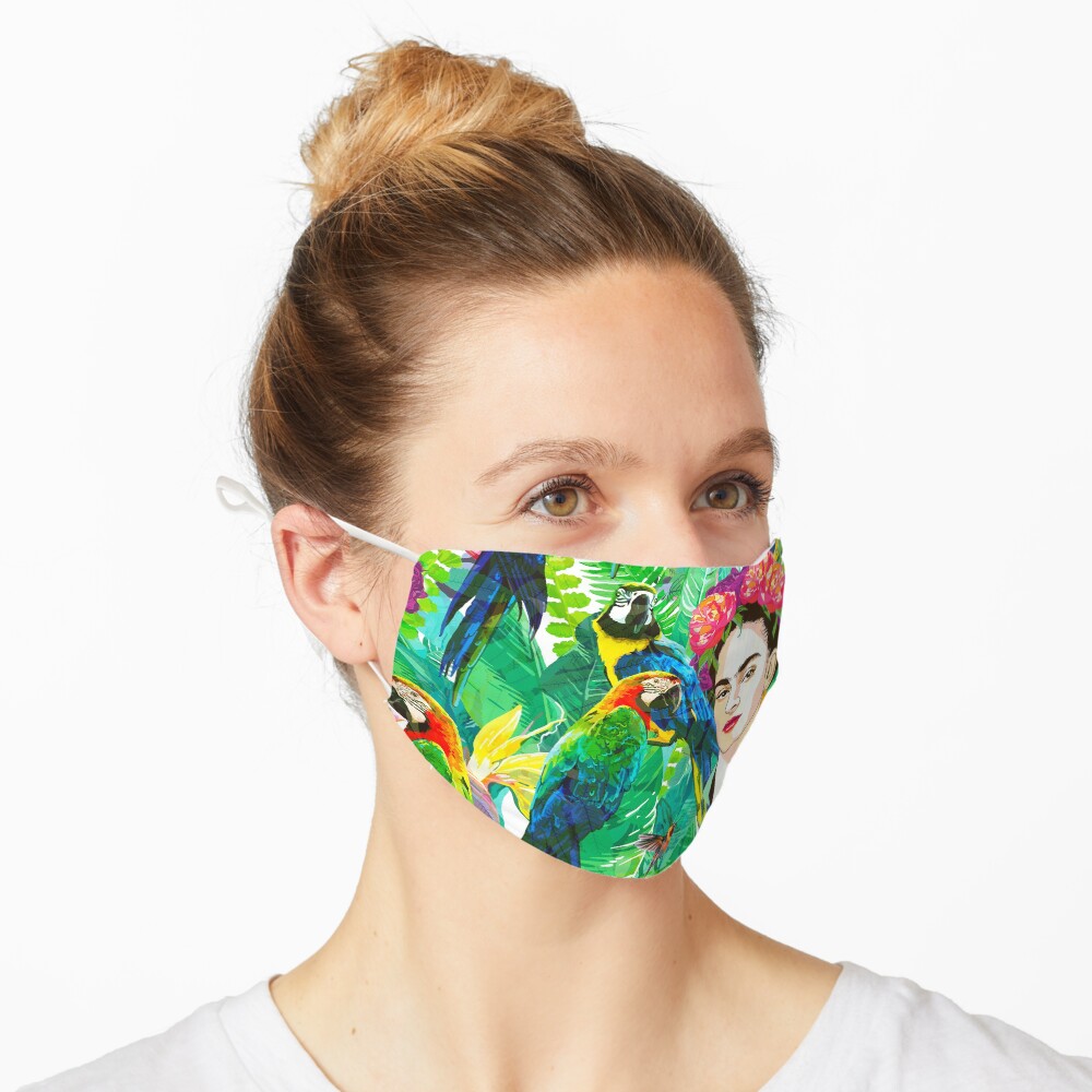 Frida in Flight, I Mask