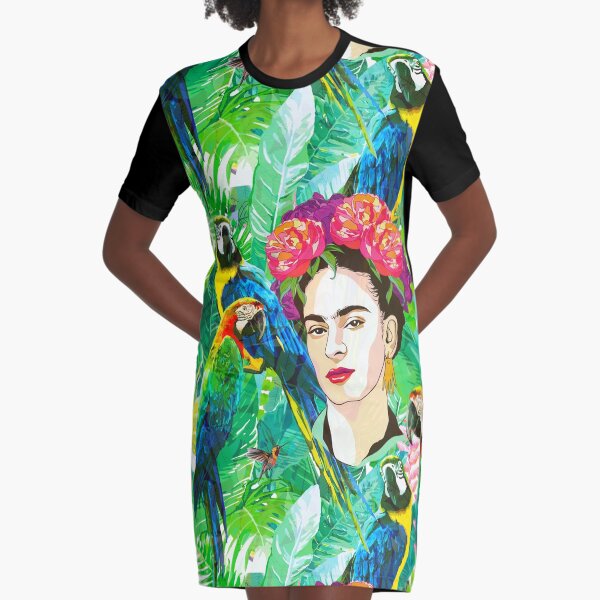 Frida in Flight, I Graphic T-Shirt Dress
