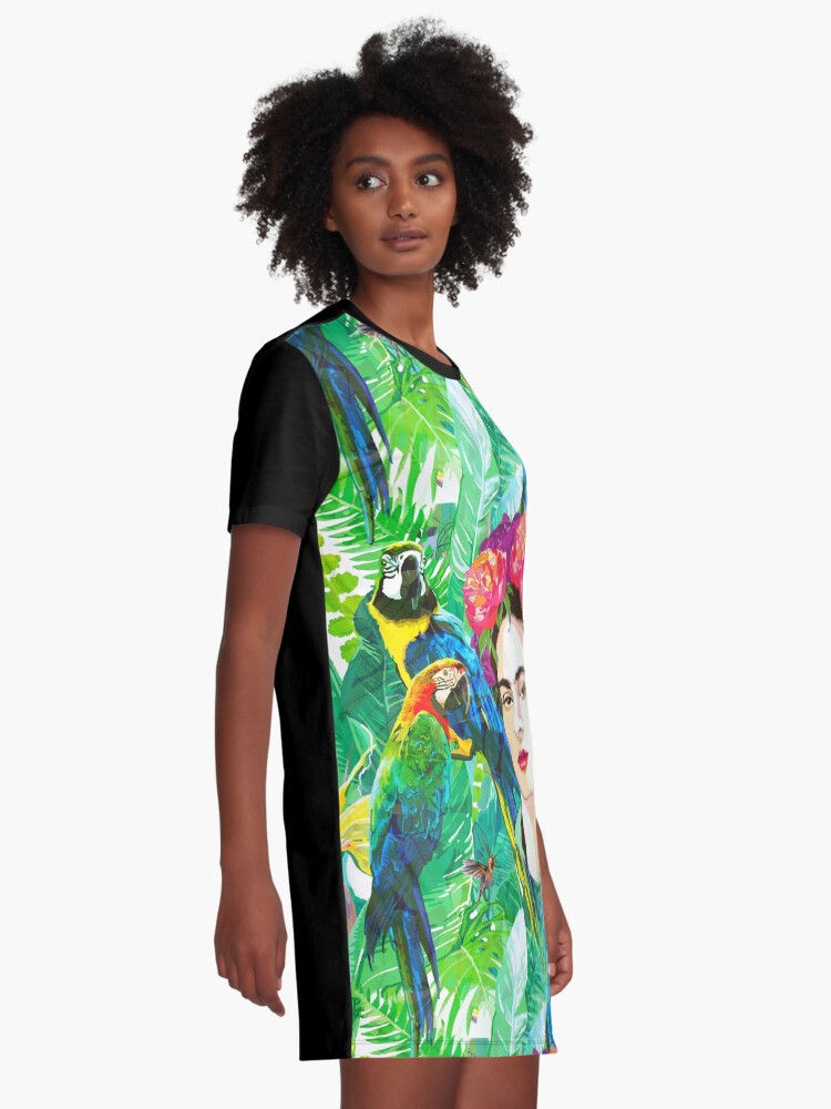 Alternate view of Frida in Flight, I Graphic T-Shirt Dress