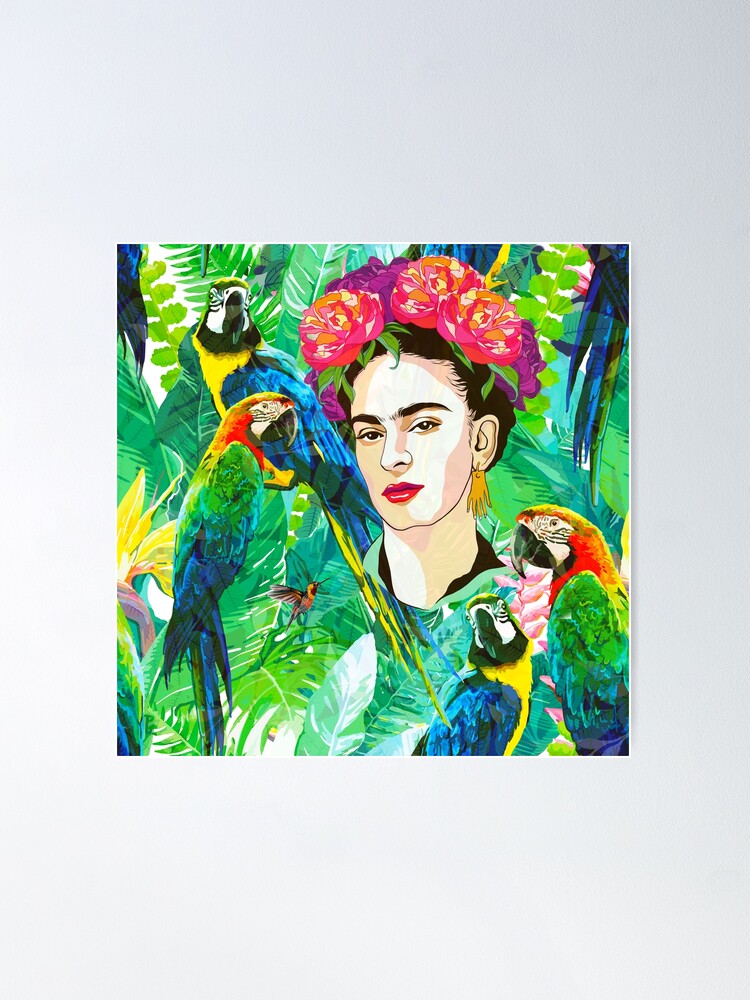 Alternate view of Frida in Flight, I Poster