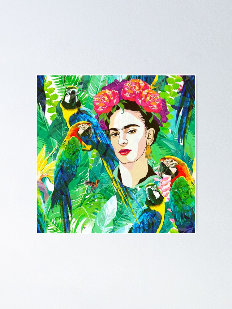 Alternate view of Frida in Flight, I Poster