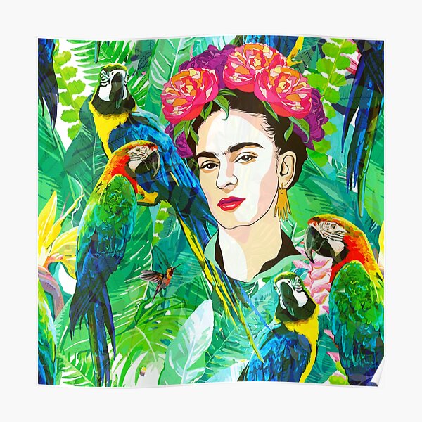 Frida in Flight, I Poster