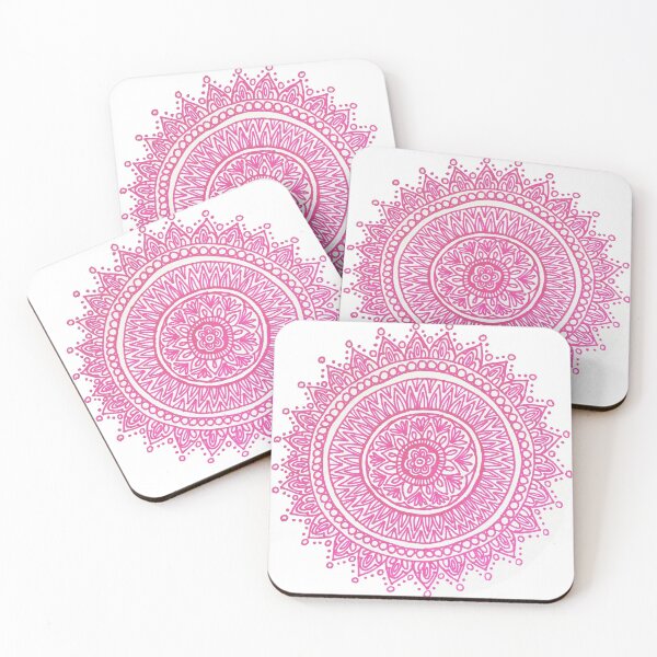 Item preview, Pink Flower Mandala designed and sold by Cullybooo22.