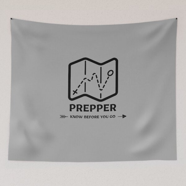 Item preview, PREPPER KNOW BEFORE YOU GO designed and sold by AIMLESSAPPAREL.